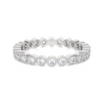 1/2 ctw Round Lab Grown Diamond Eternity Band