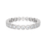 1/2 ctw Round Lab Grown Diamond Eternity Band