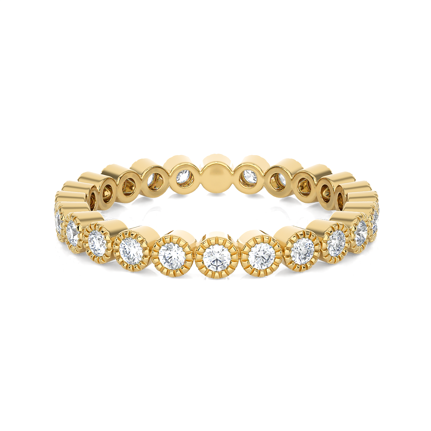 1/2 ctw Round Lab Grown Diamond Eternity Band