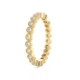 1/2 ctw Round Lab Grown Diamond Eternity Band