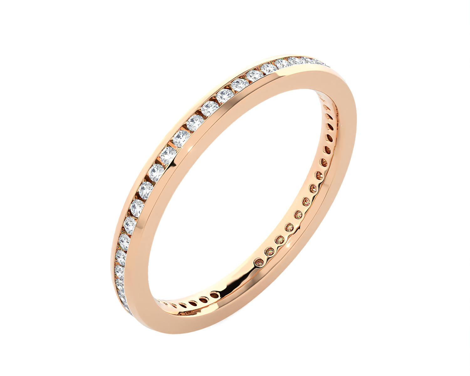 1/3 ctw Round Lab Grown Diamond Eternity Band