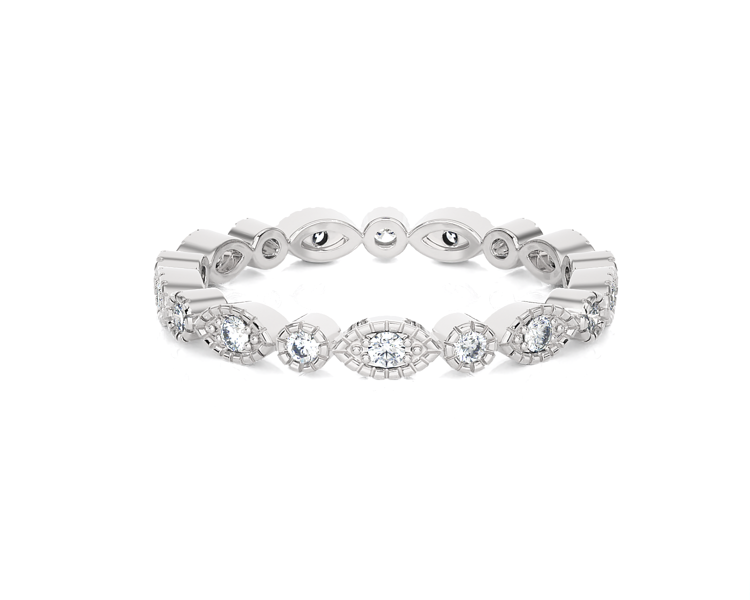 1/3 ctw Round Lab Grown Diamond Eternity Band