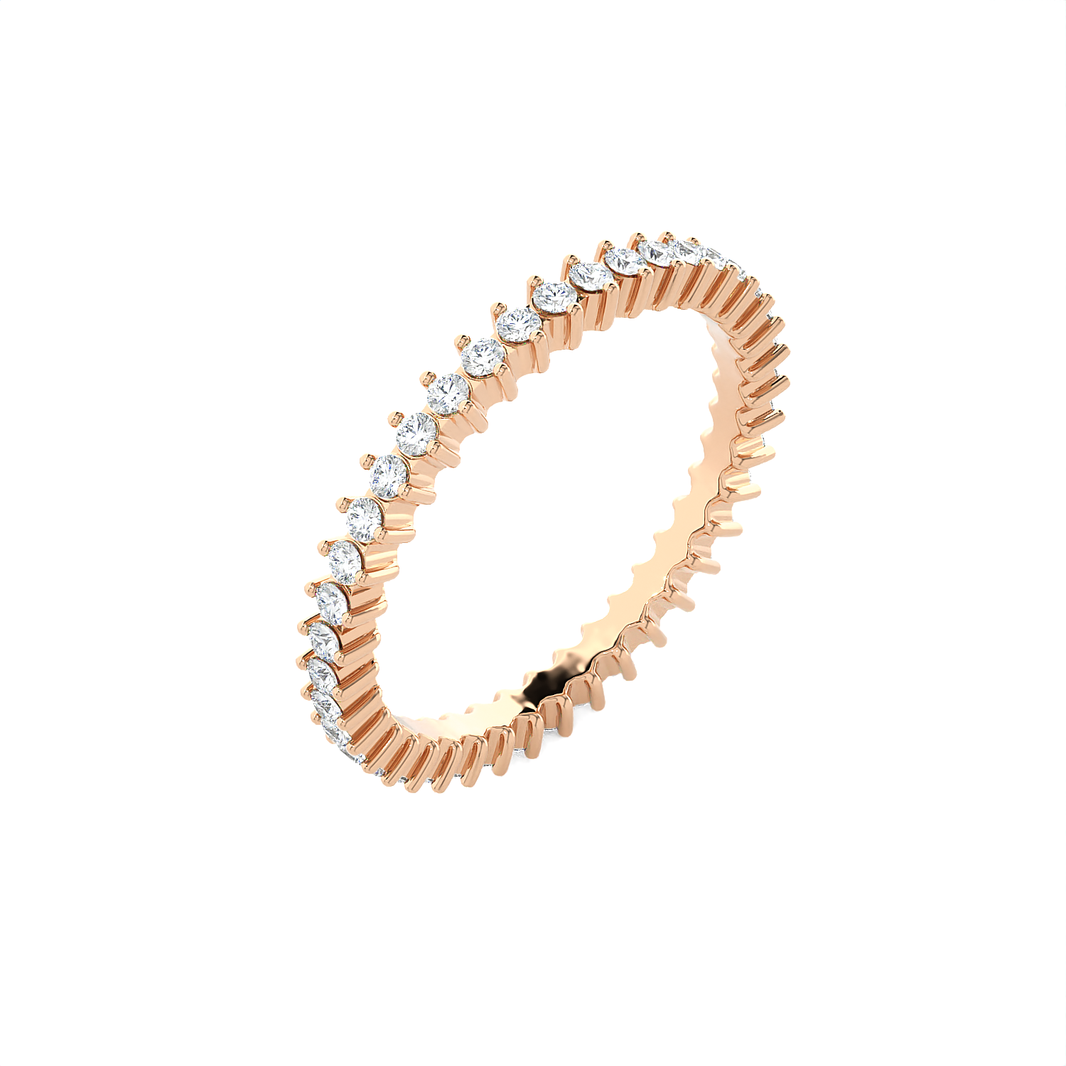 1/2 ctw Round Lab Grown Diamond Eternity Band