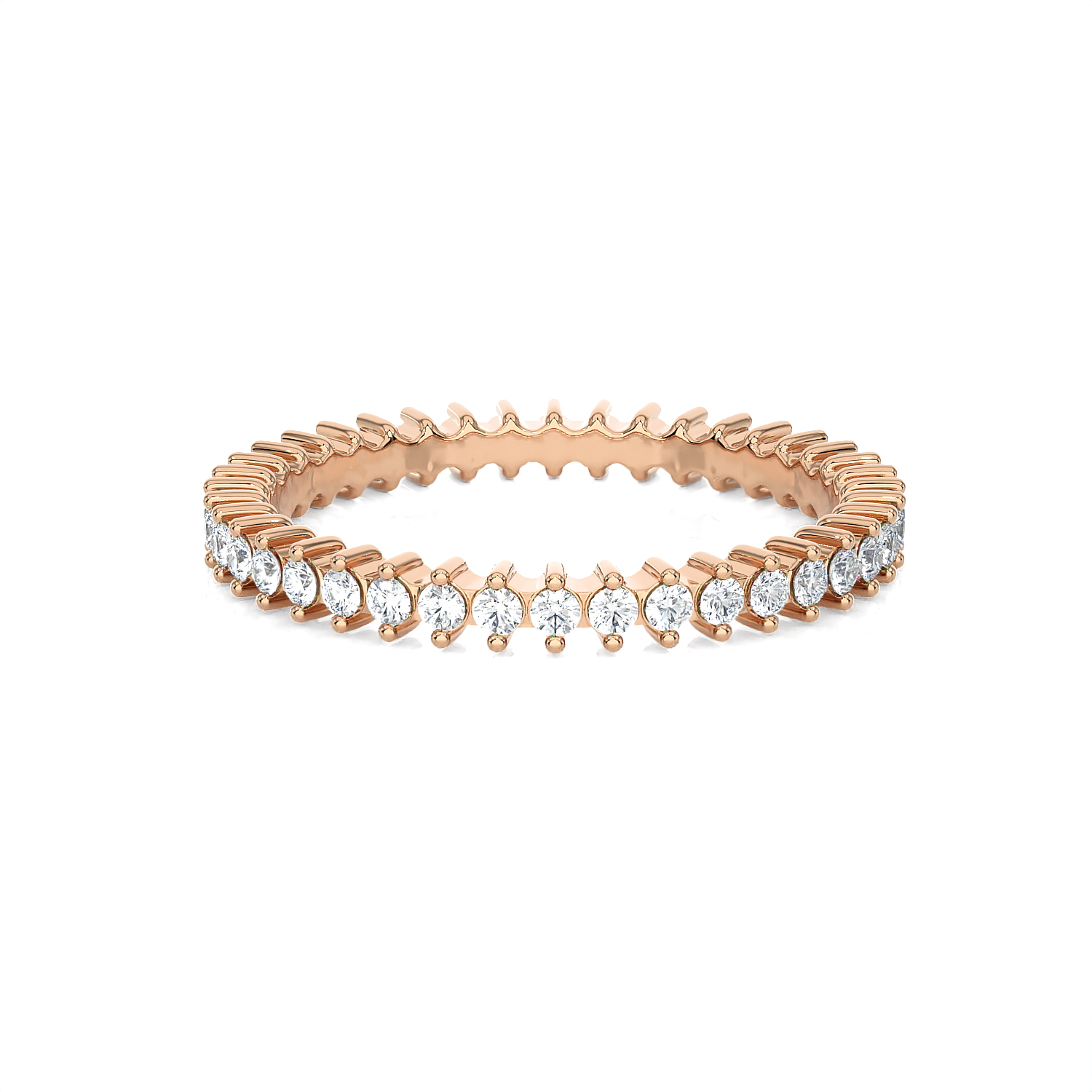 1/2 ctw Round Lab Grown Diamond Eternity Band