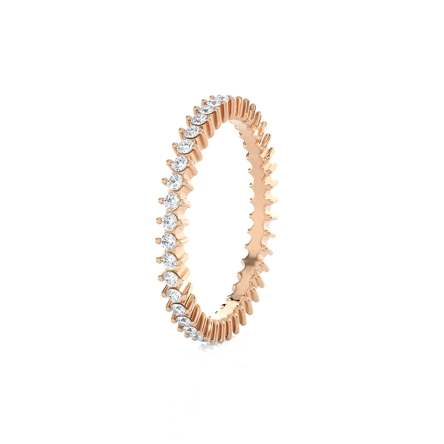 1/2 ctw Round Lab Grown Diamond Eternity Band