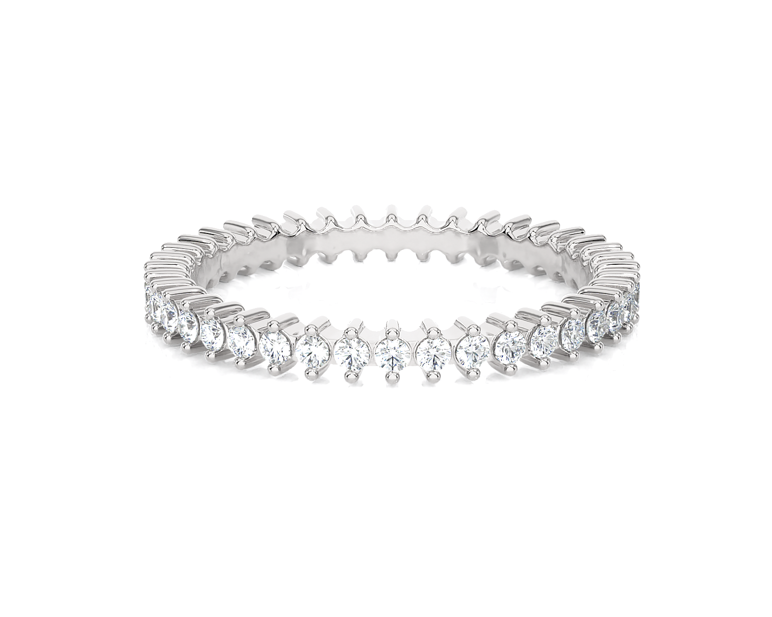 1/2 ctw Round Lab Grown Diamond Eternity Band