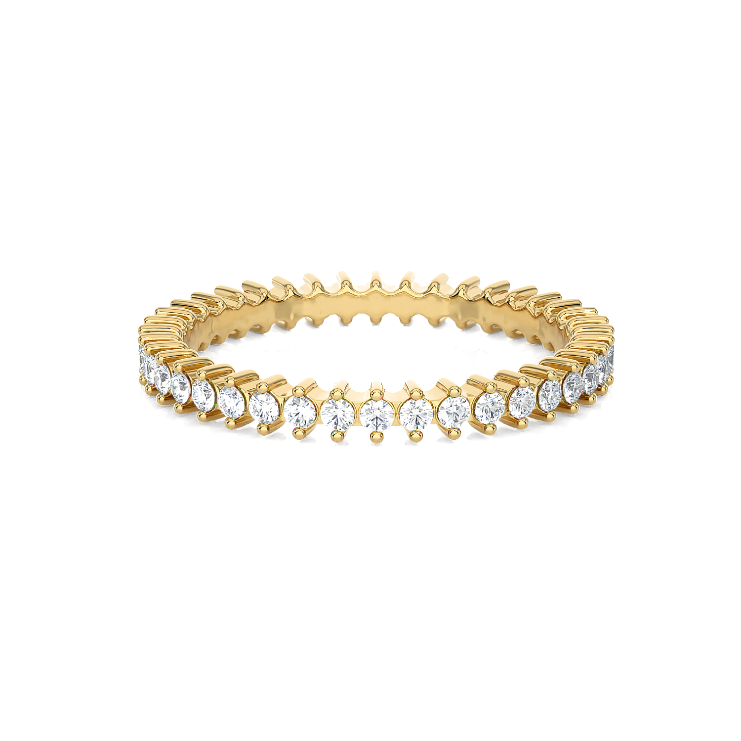 1/2 ctw Round Lab Grown Diamond Eternity Band