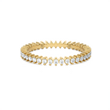1/2 ctw Round Lab Grown Diamond Eternity Band