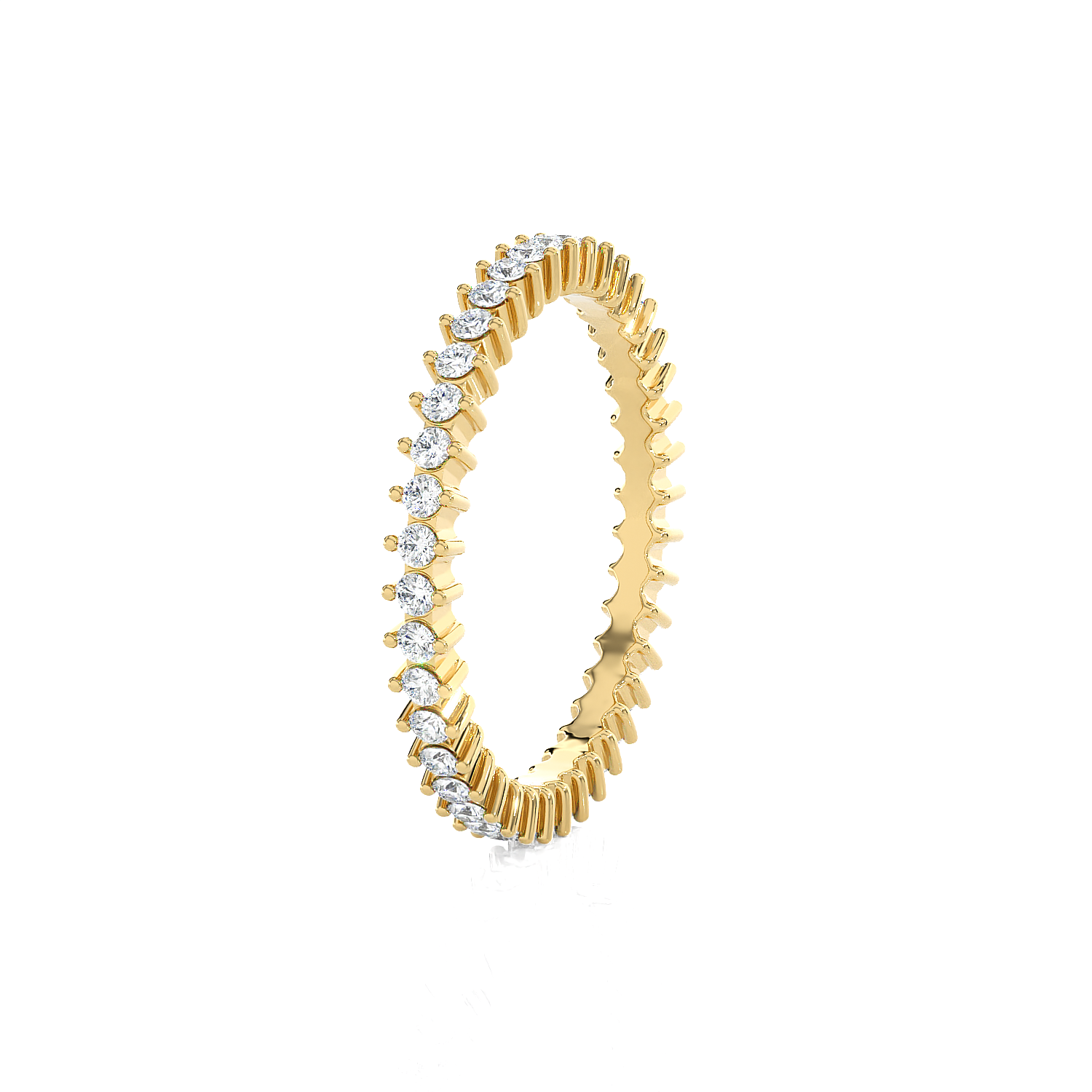 1/2 ctw Round Lab Grown Diamond Eternity Band