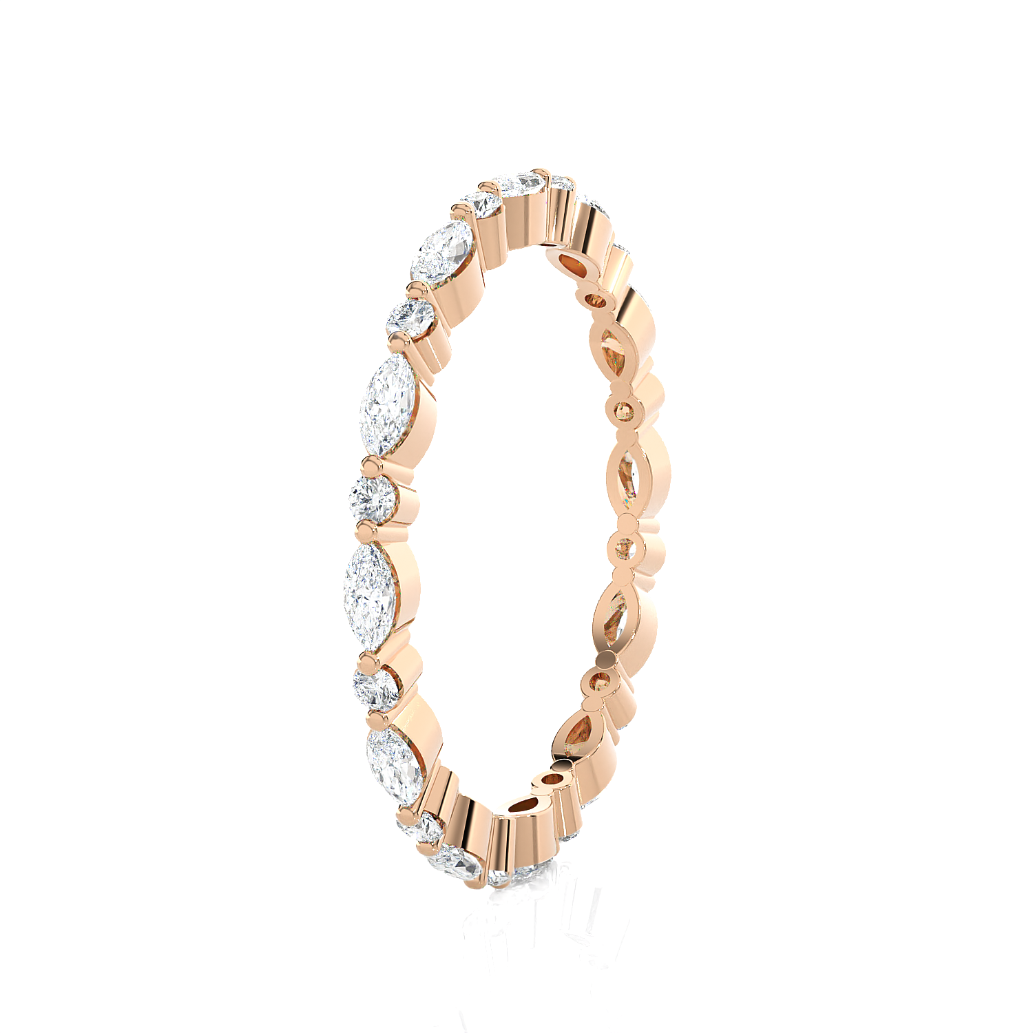 1/2 ctw Round Lab Grown Diamond Eternity Band