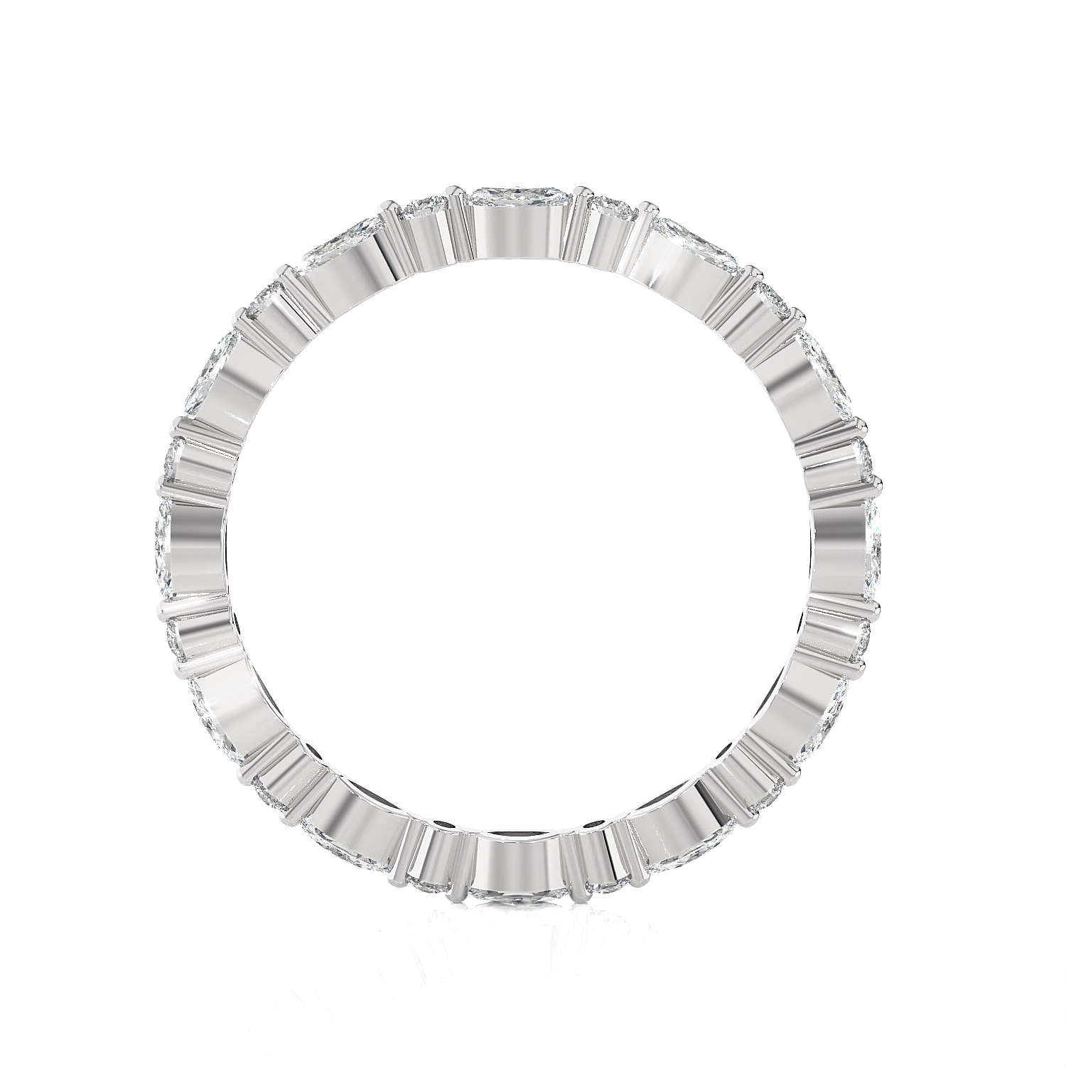 1/2 ctw Round Lab Grown Diamond Eternity Band