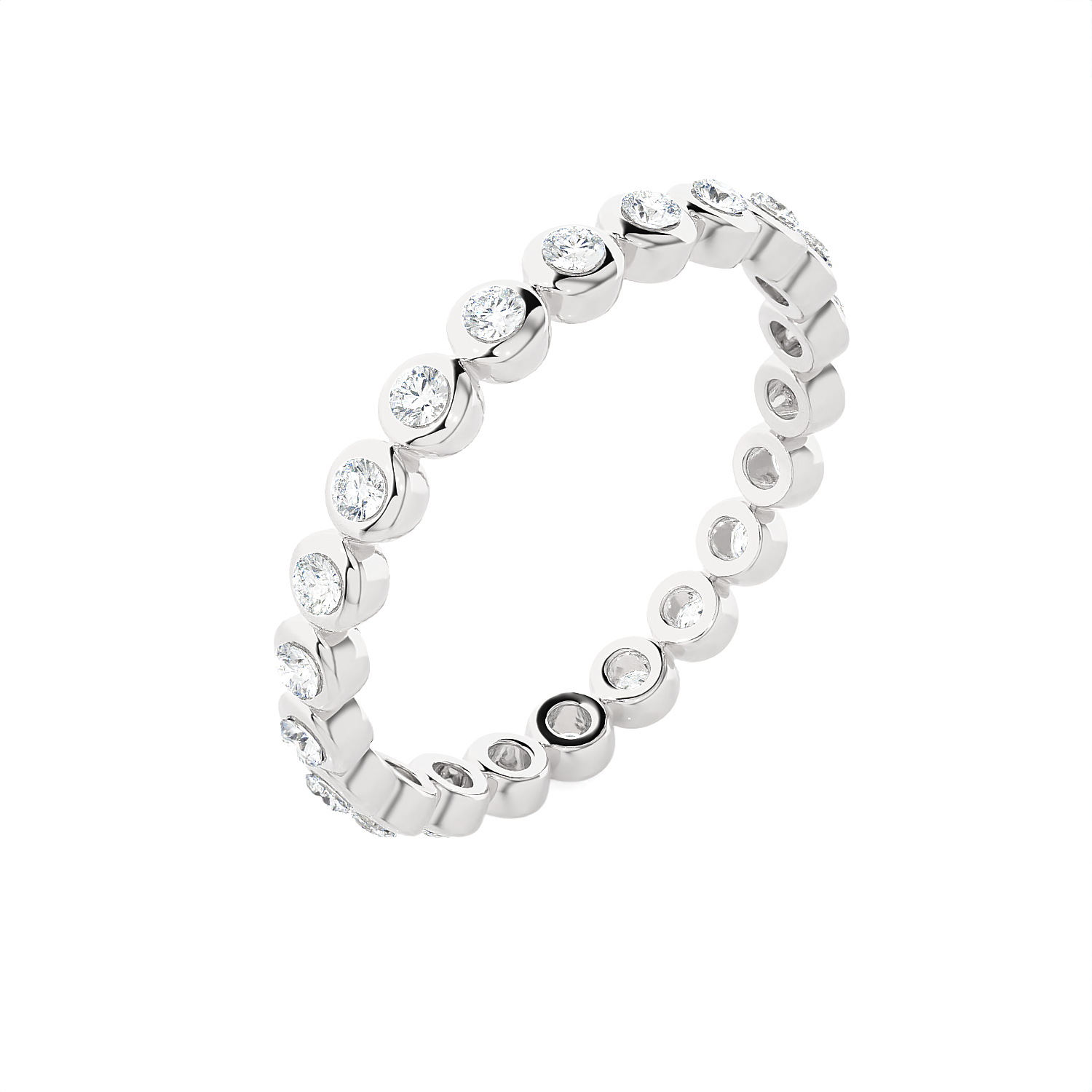 1/2 ctw Round Lab Grown Diamond Eternity Band