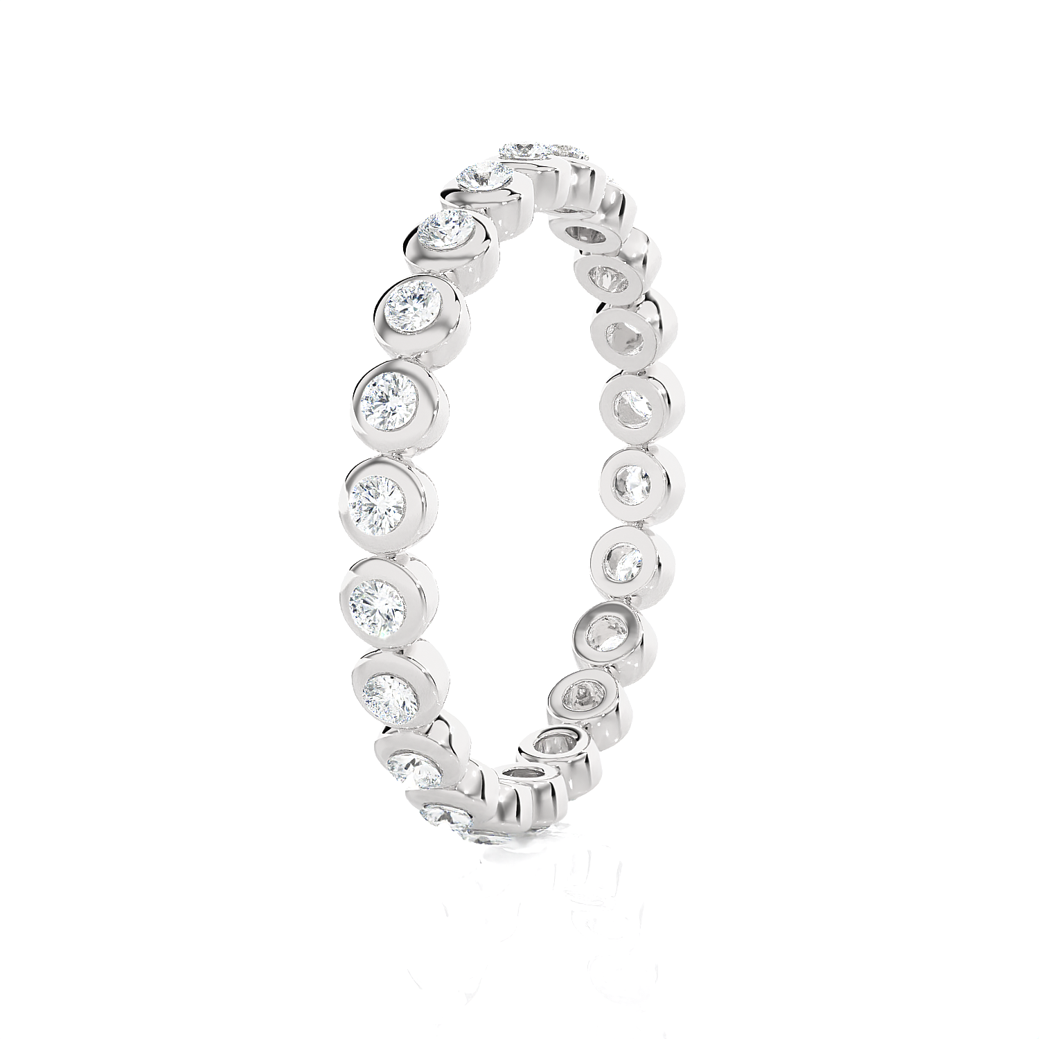 1/2 ctw Round Lab Grown Diamond Eternity Band