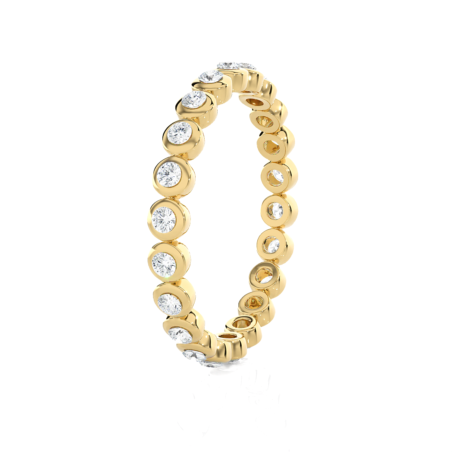 1/2 ctw Round Lab Grown Diamond Eternity Band