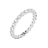 1 5/8 ctw Round Lab Grown Diamond Eternity Band