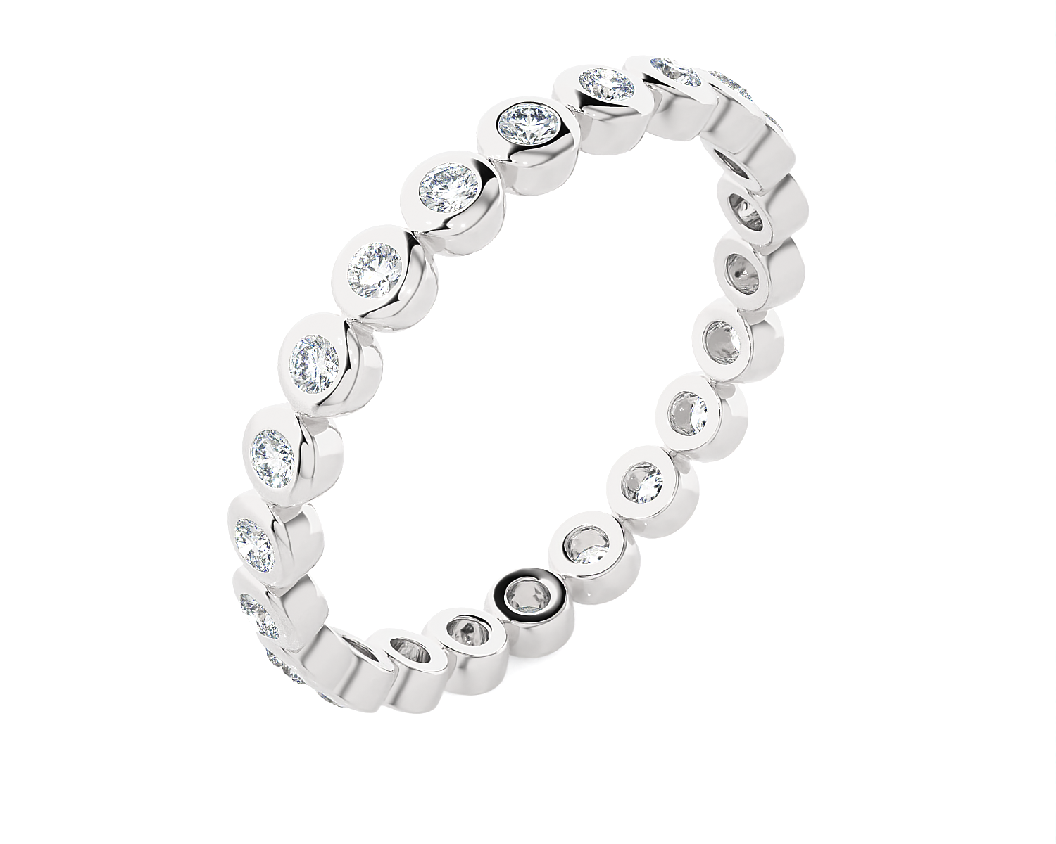 1/3 ctw Round Lab Grown Diamond Eternity Band