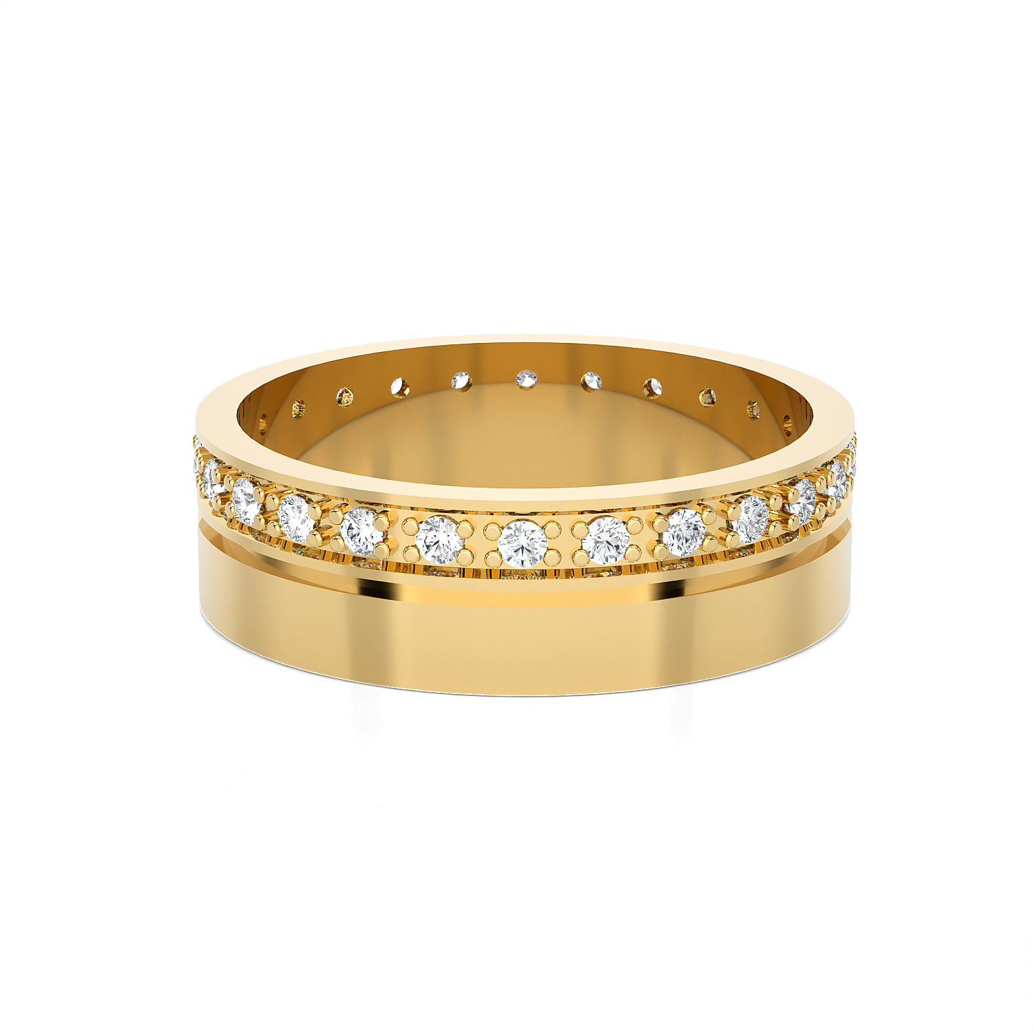 1/4 ctw Round Lab Grown Diamond Eternity Band