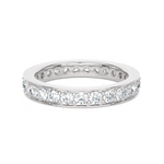 1 7/8 ctw Round Lab Grown Diamond  Eternity Band
