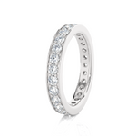 1 7/8 ctw Round Lab Grown Diamond  Eternity Band