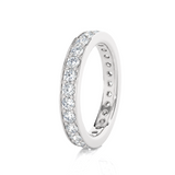 1 7/8 ctw Round Lab Grown Diamond  Eternity Band