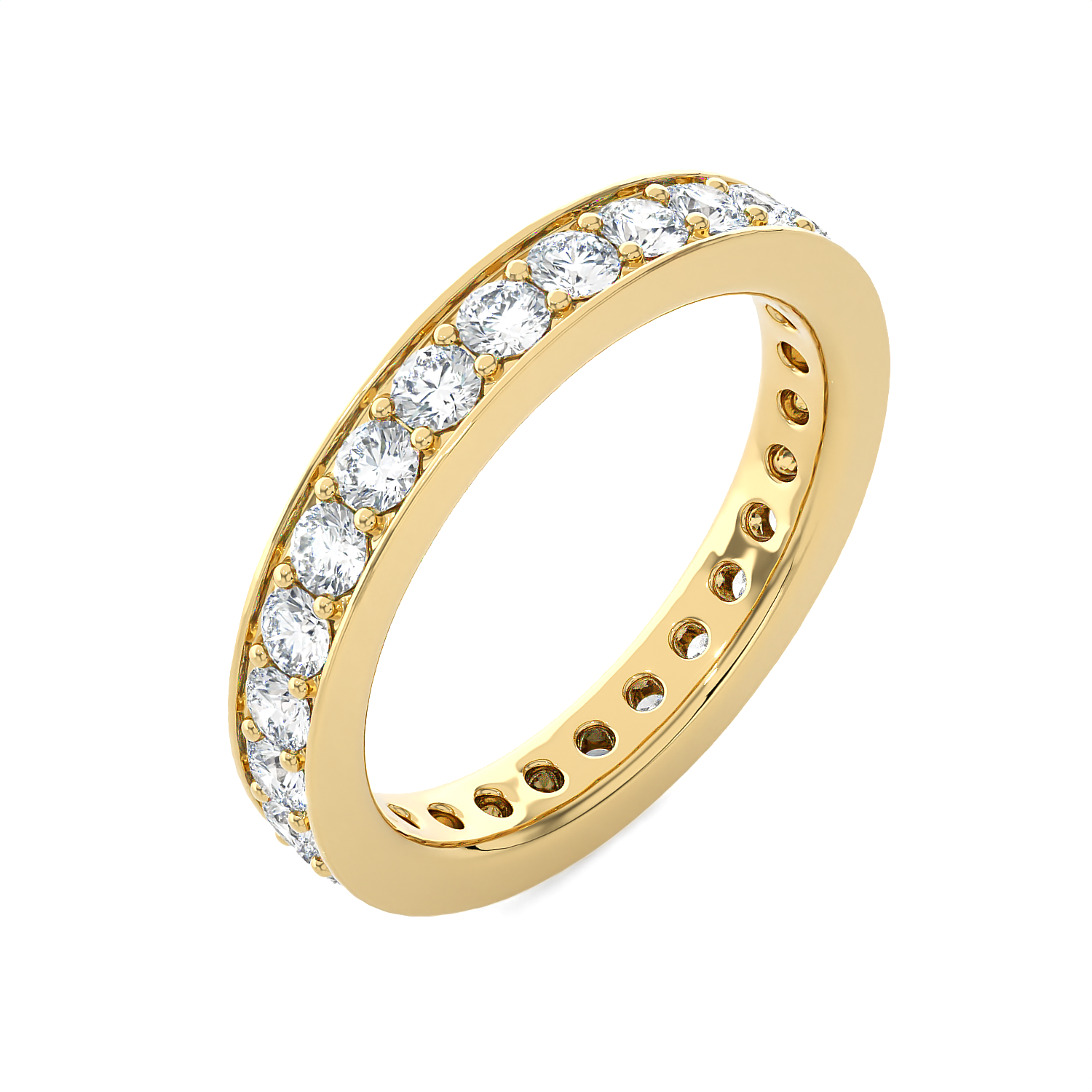1 7/8 ctw Round Lab Grown Diamond  Eternity Band