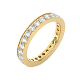 1 7/8 ctw Round Lab Grown Diamond  Eternity Band