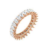1 5/8 ctw Pear-Shape Lab Grown Diamond Eternity Band