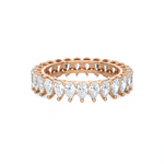 1 5/8 ctw Pear-Shape Lab Grown Diamond Eternity Band