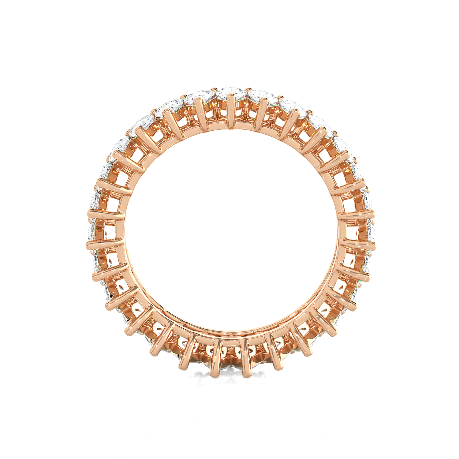 1 5/8 ctw Pear-Shape Lab Grown Diamond Eternity Band