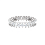 1 5/8 ctw Pear-Shape Lab Grown Diamond Eternity Band