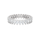 1 5/8 ctw Pear-Shape Lab Grown Diamond Eternity Band