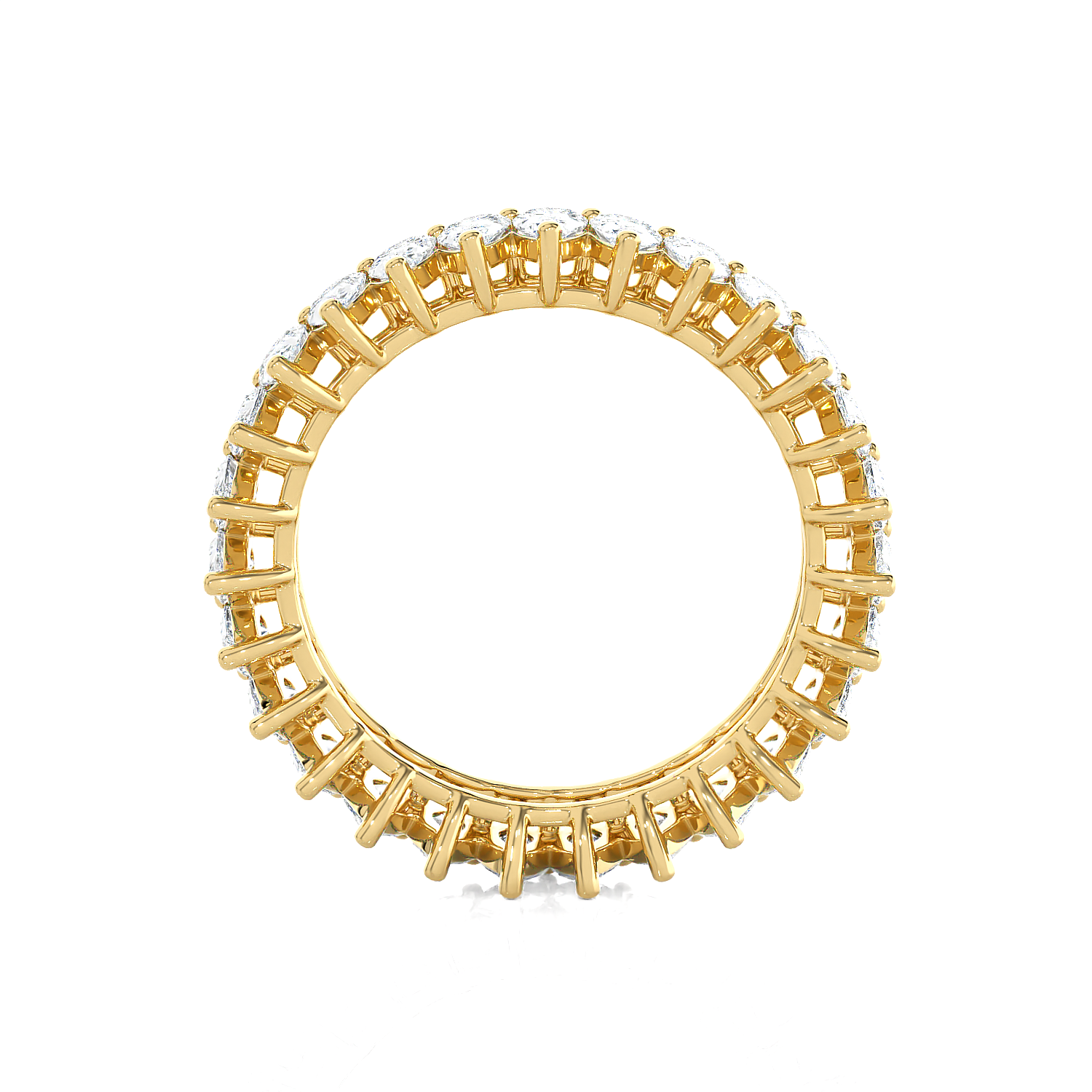 1 5/8 ctw Pear-Shape Lab Grown Diamond Eternity Band