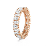 1 1/2 ctw Pear-Shape Lab Grown Diamond Eternity Band