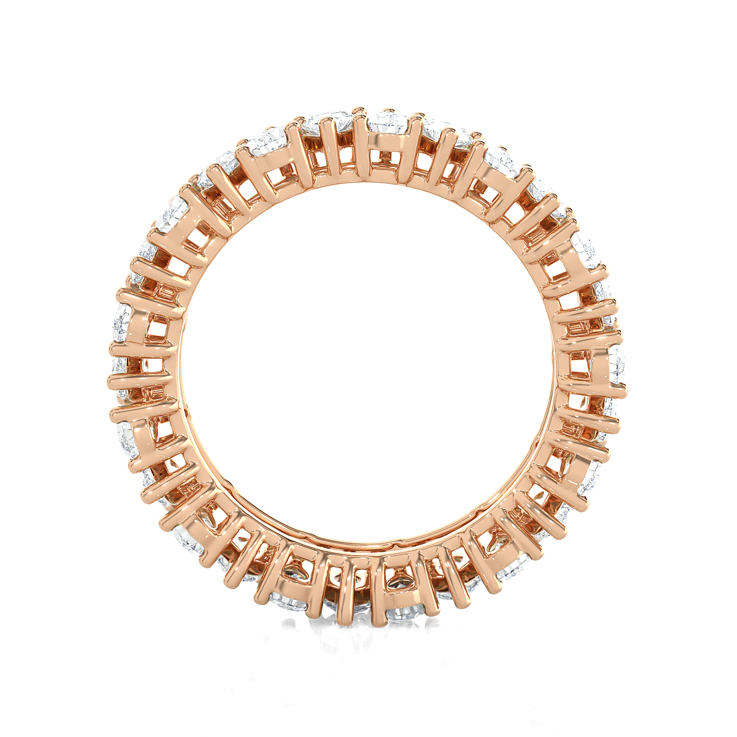 1 1/2 ctw Pear-Shape Lab Grown Diamond Eternity Band
