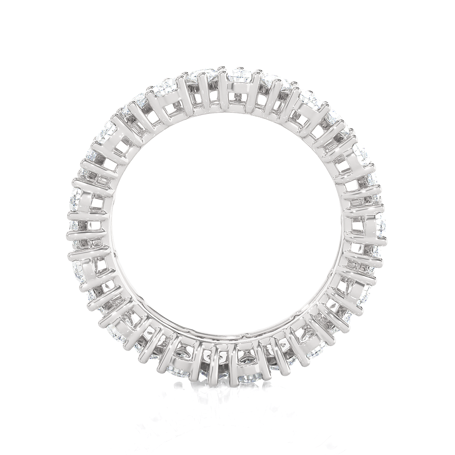 1 1/2 ctw Pear-Shape Lab Grown Diamond Eternity Band