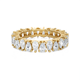 1 1/2 ctw Pear-Shape Lab Grown Diamond Eternity Band