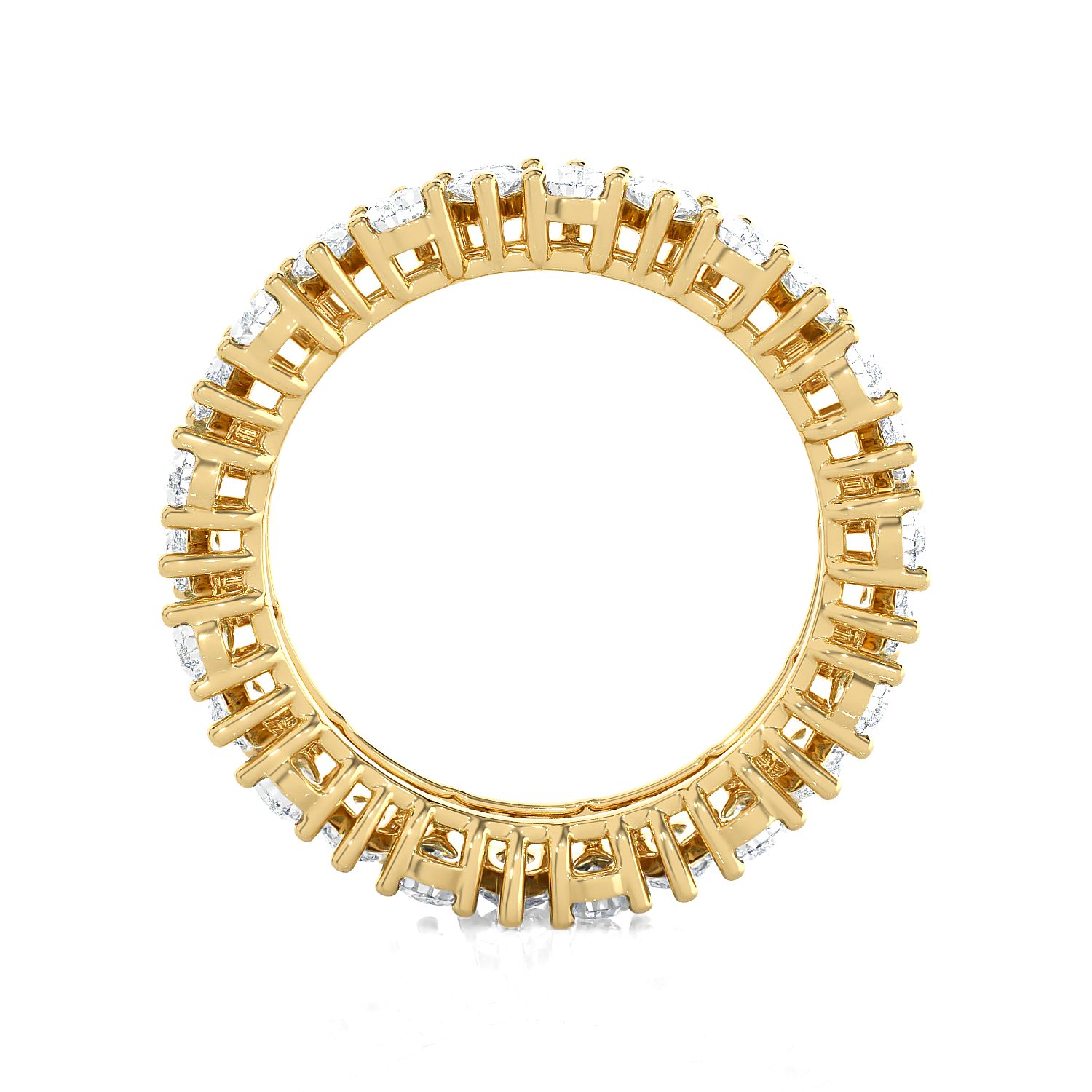 1 1/2 ctw Pear-Shape Lab Grown Diamond Eternity Band