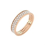 1 ctw Round Lab Grown Diamond  Eternity Band