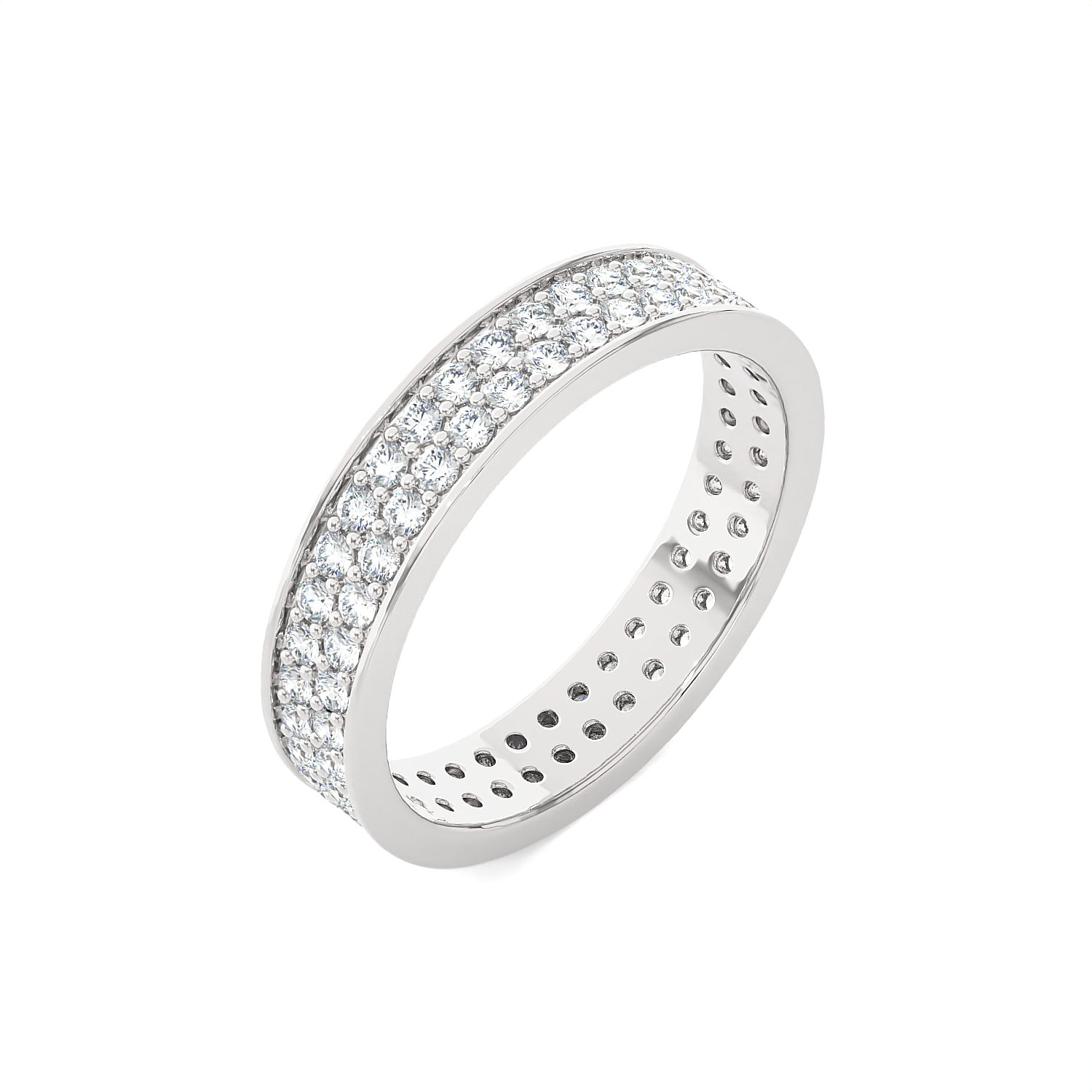 1 ctw Round Lab Grown Diamond  Eternity Band