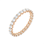 1 1/2 ctw Round Lab Grown Diamond V-Prong  Eternity Band