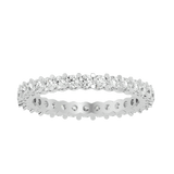 1 1/3 ctw Round Lab Grown Diamond Eternity Band