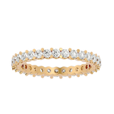 1 1/3 ctw Round Lab Grown Diamond Eternity Band