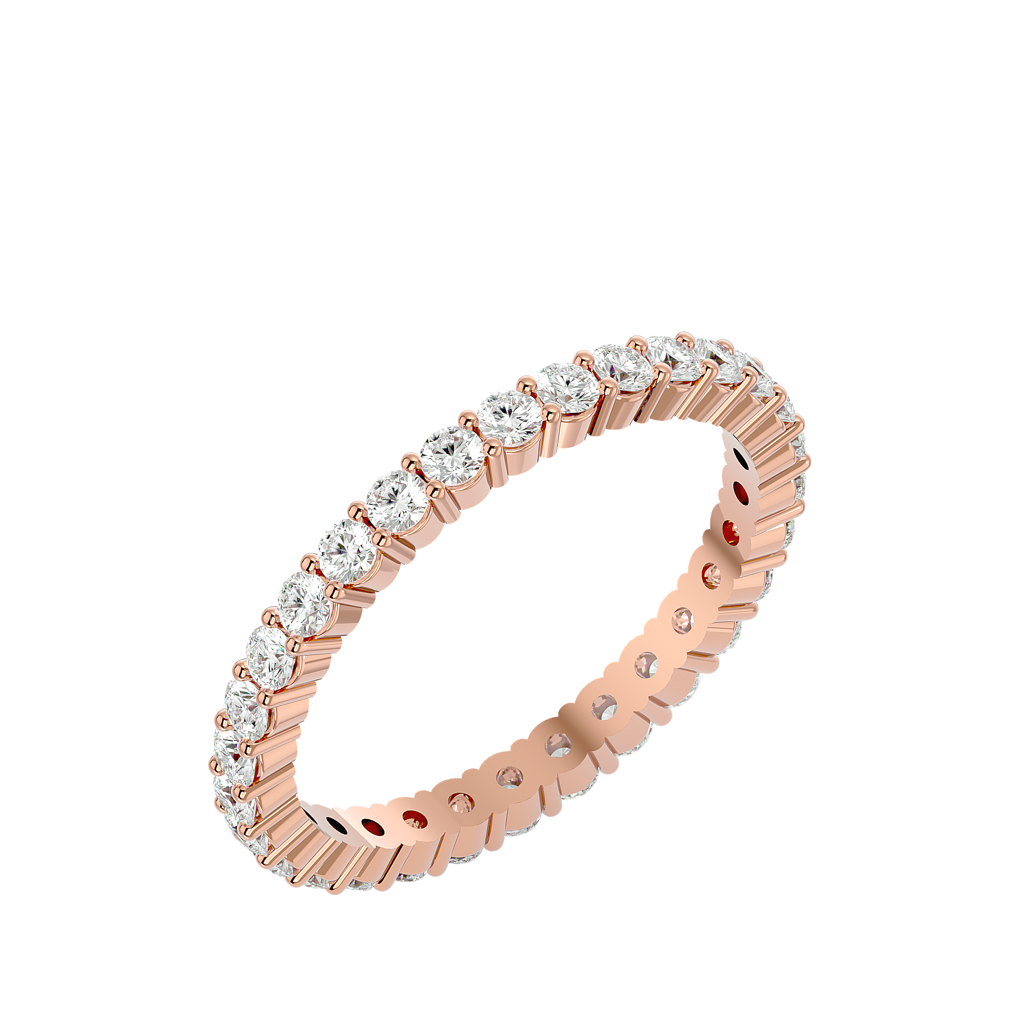 1 ctw Round Lab Grown Diamond Eternity Band