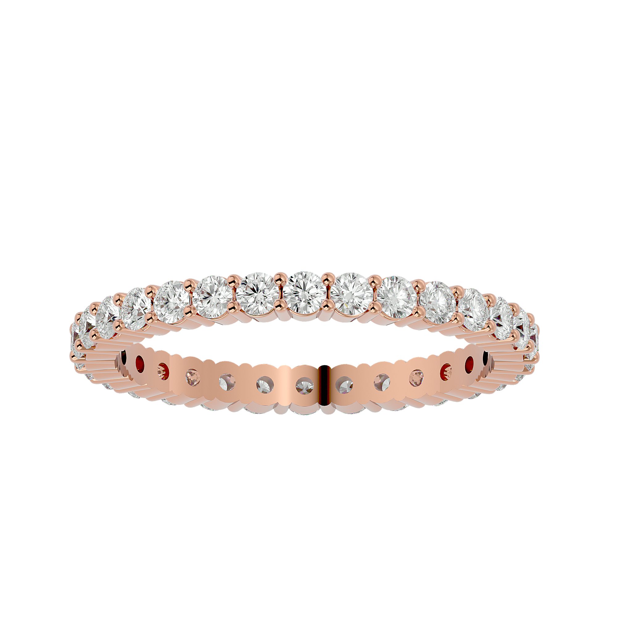 1 ctw Round Lab Grown Diamond Eternity Band