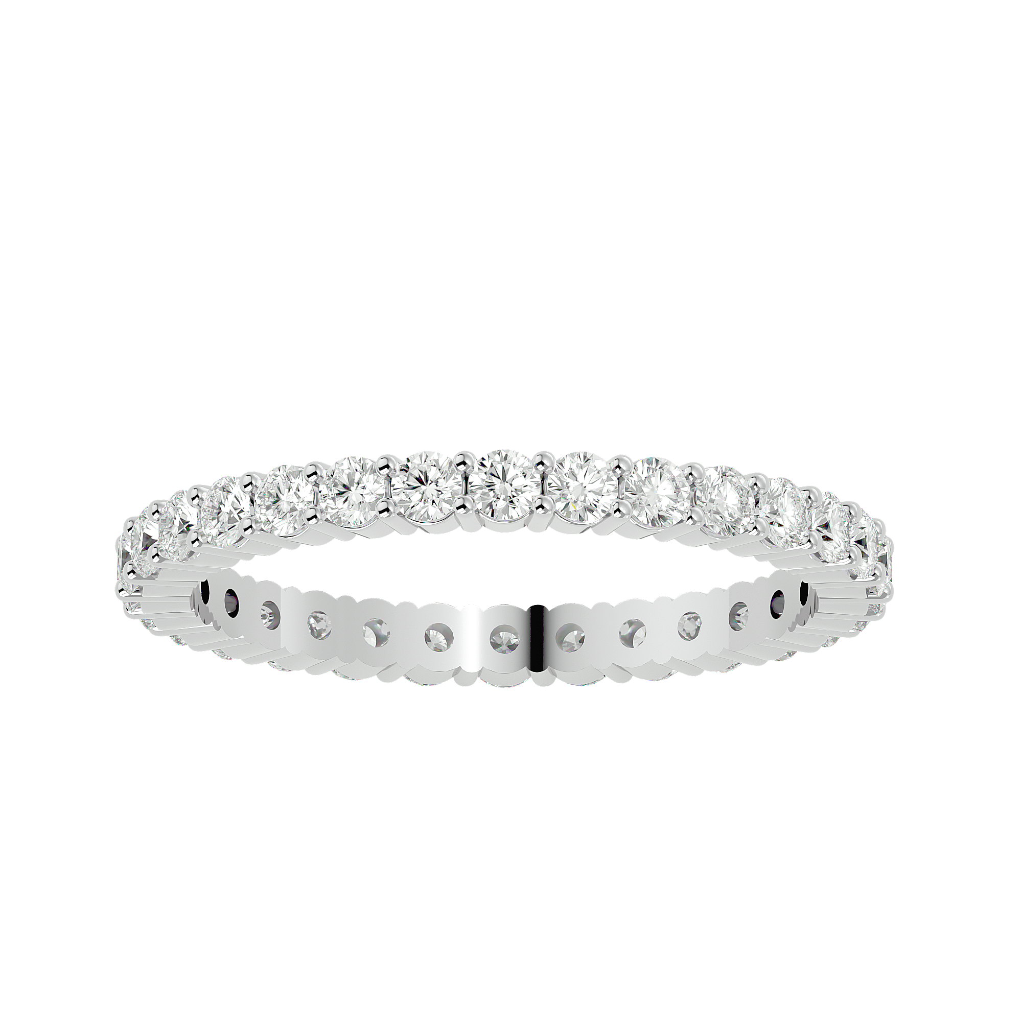 1 ctw Round Lab Grown Diamond Eternity Band