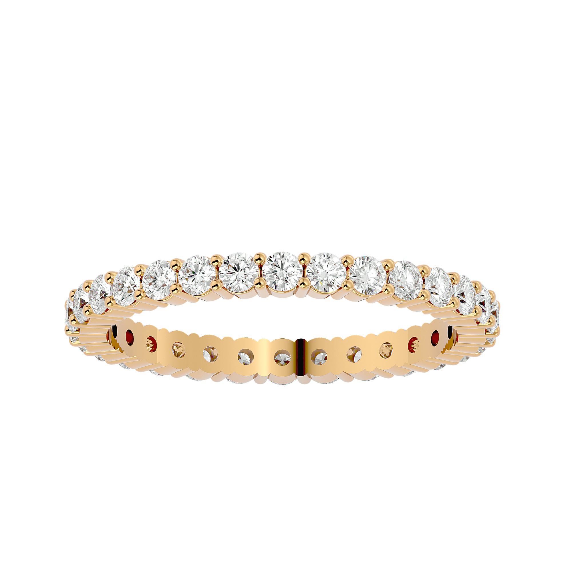 1 ctw Round Lab Grown Diamond Eternity Band