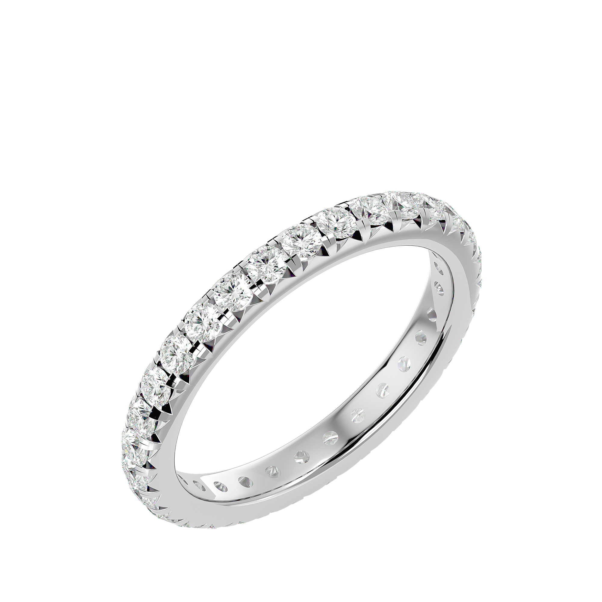 1 1/5 ctw Round Lab Grown Diamond Eternity Band