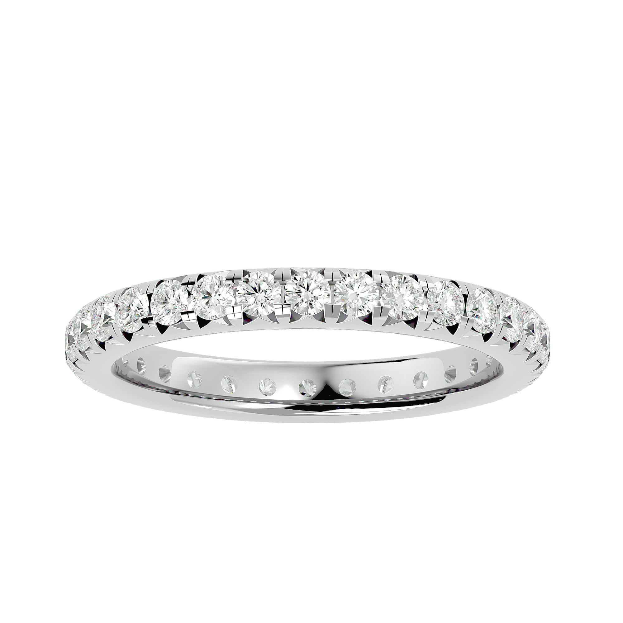 1 1/5 ctw Round Lab Grown Diamond Eternity Band