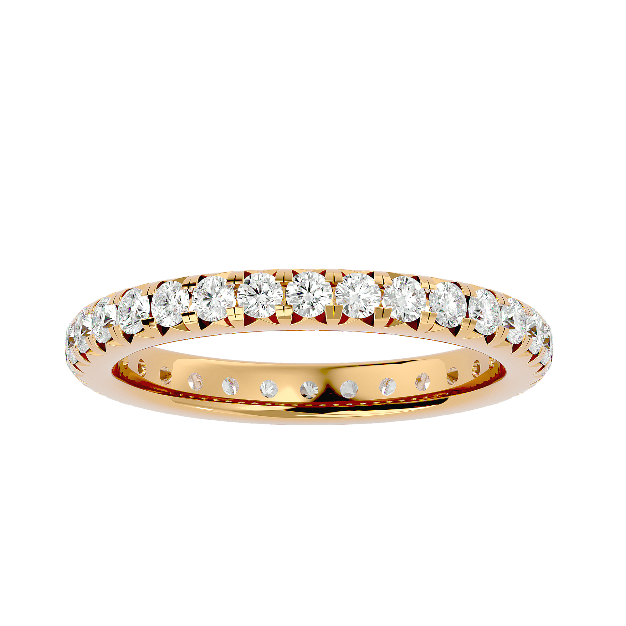 1 1/5 ctw Round Lab Grown Diamond Eternity Band