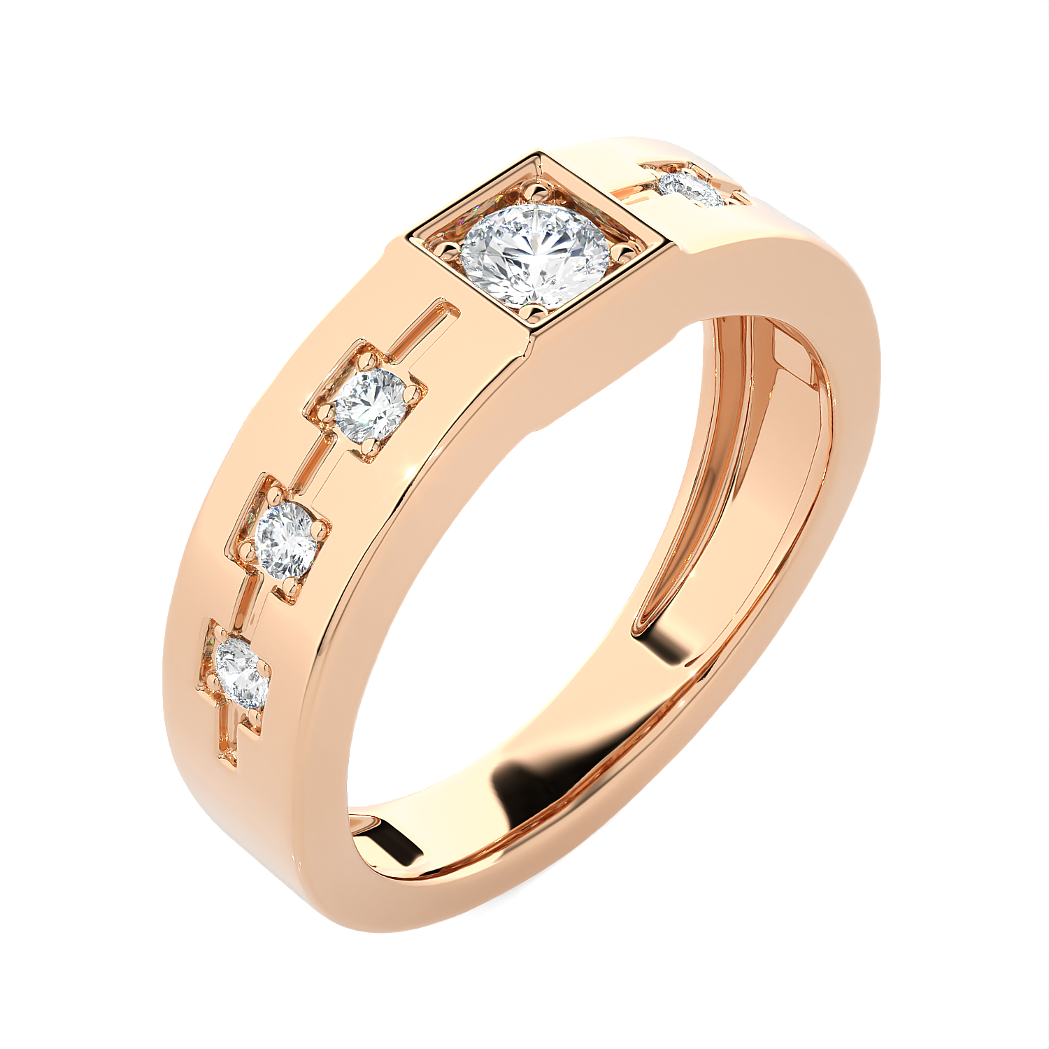 1/2 ctw Round Lab Grown Diamond Ring